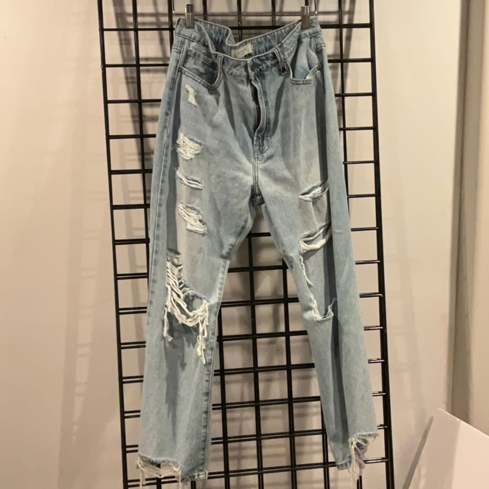 Cropped flare jeans